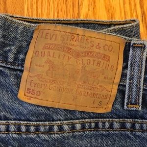 Vintage High Waisted Levi’s 550 jeans
